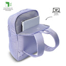 Mochila Universitaria Porta PC 14" Cloud Morado Mujer