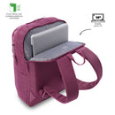 Mochila Universitaria Porta PC 14" Cloud Rosado Mujer