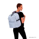 Mochila Universitaria Porta Laptop 17" Molyk Azul Mujer