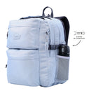 Mochila Universitaria Porta Laptop 17" Molyk Azul Mujer