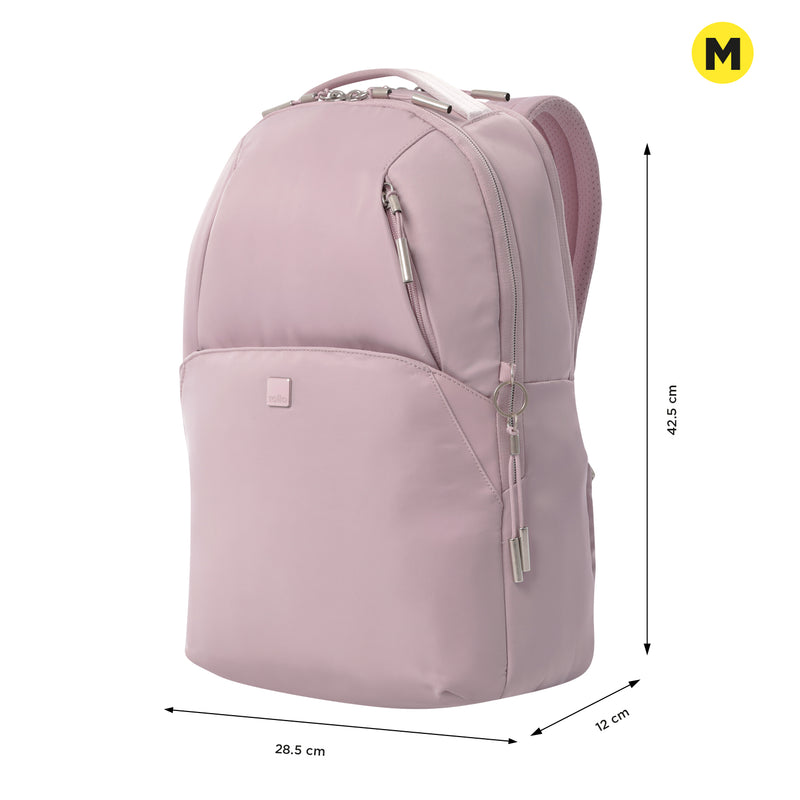 Mochila Ejecutivo Porta Laptop16" Roxanne Rosado Mujer