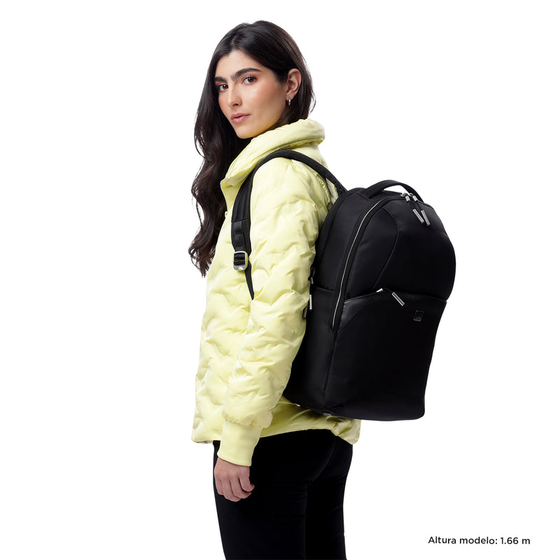Mochila Ejecutivo Porta PC16" Roxanne Negro Mujer