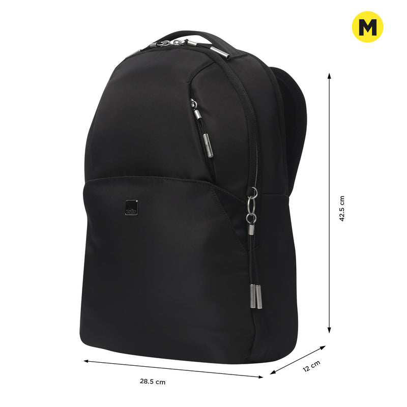Mochila Ejecutivo Porta PC16" Roxanne Negro Mujer