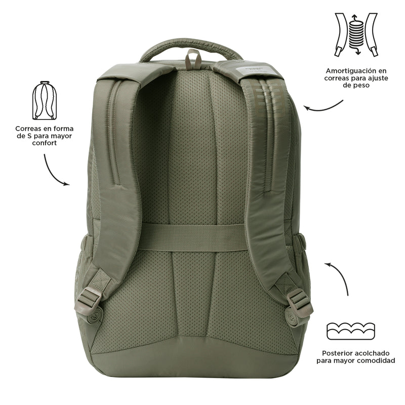 Mochila Ejecutivo Porta PC 16" Suspension Terreo