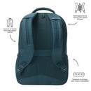 Mochila Antimpacto Suspension Porta Laptop 16" Azul