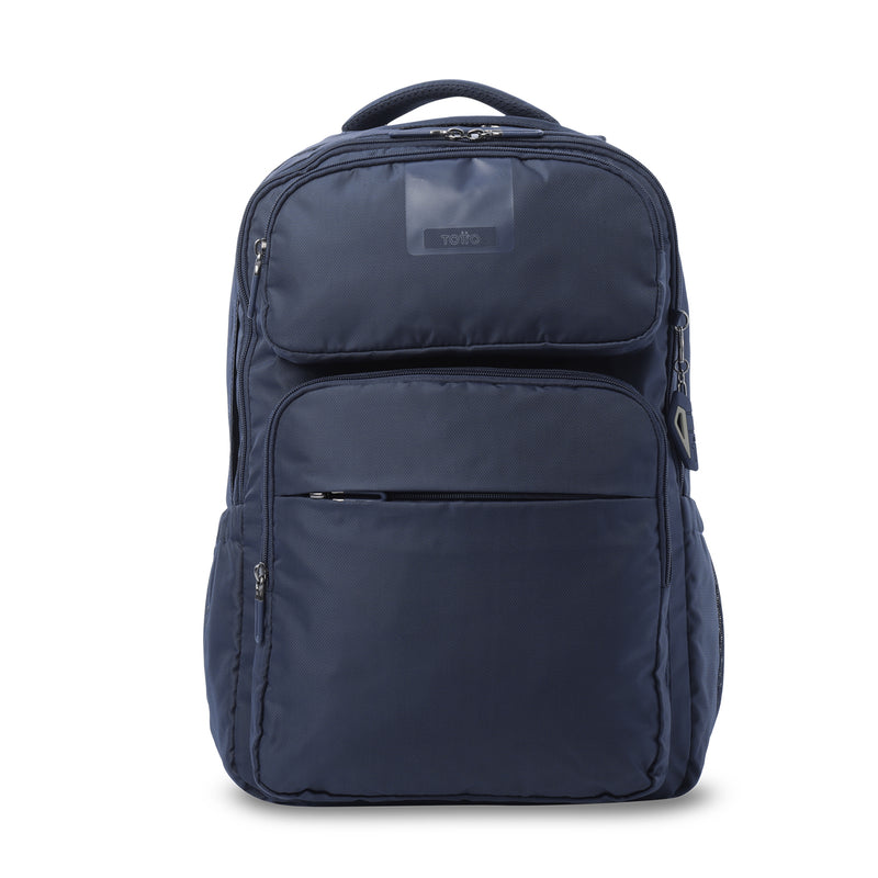 Mochila Antimpacto Porta PC 16" Suspension Azul Hombre