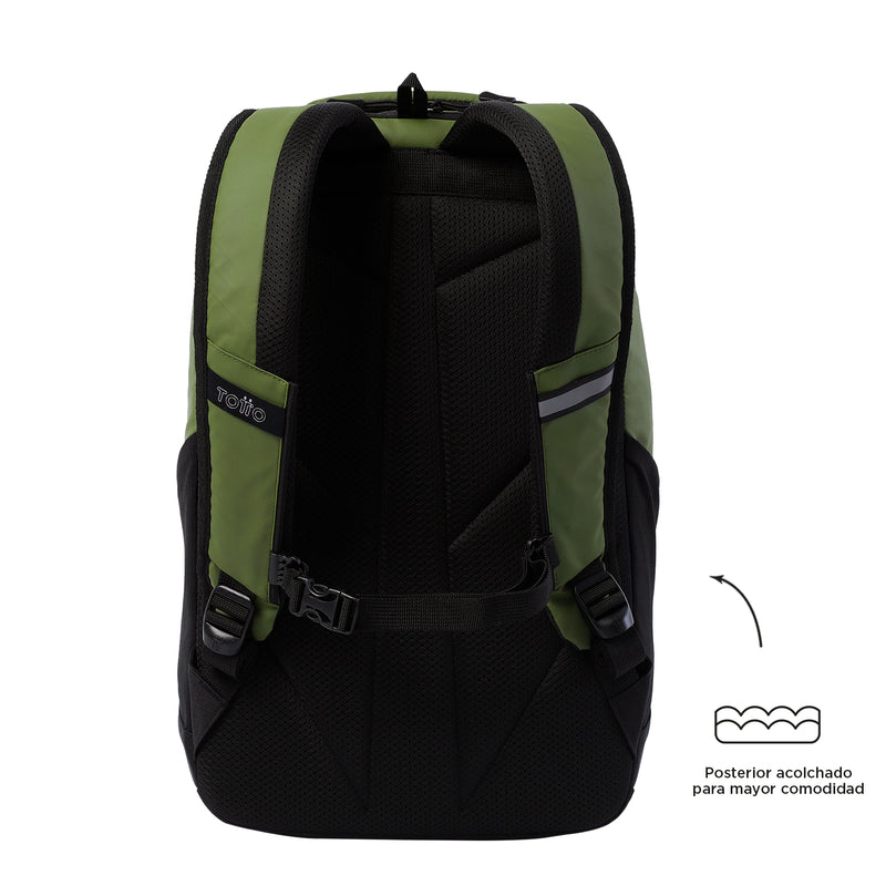 Mochila Ejecutiva Porta PC 16" Savage Verde Hombre