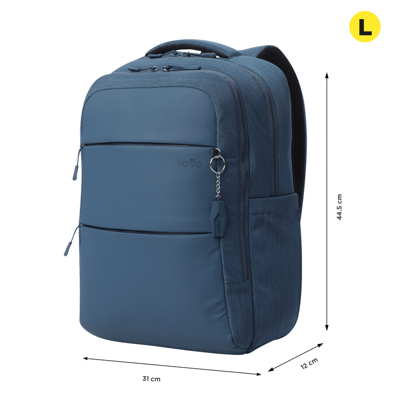 Mochila Ejecutivo Porta PC16" Dallas Azul Hombre