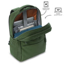 Mochila Ejecutiva Porta PC 16" Dallas Verde Hombre