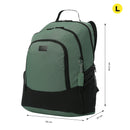 Mochila Universitaria Kuat Porta Laptop 16" Verde Hombre