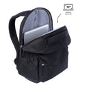 Mochila Universitaria  Porta Laptop 16" Comfort Negro Hombre