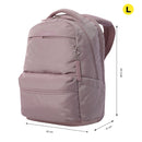 Mochila Universitaria Porta Laptop 16" Comfort Rosado Mujer
