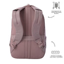 Mochila Universitaria Porta Laptop 16" Comfort Rosado Mujer