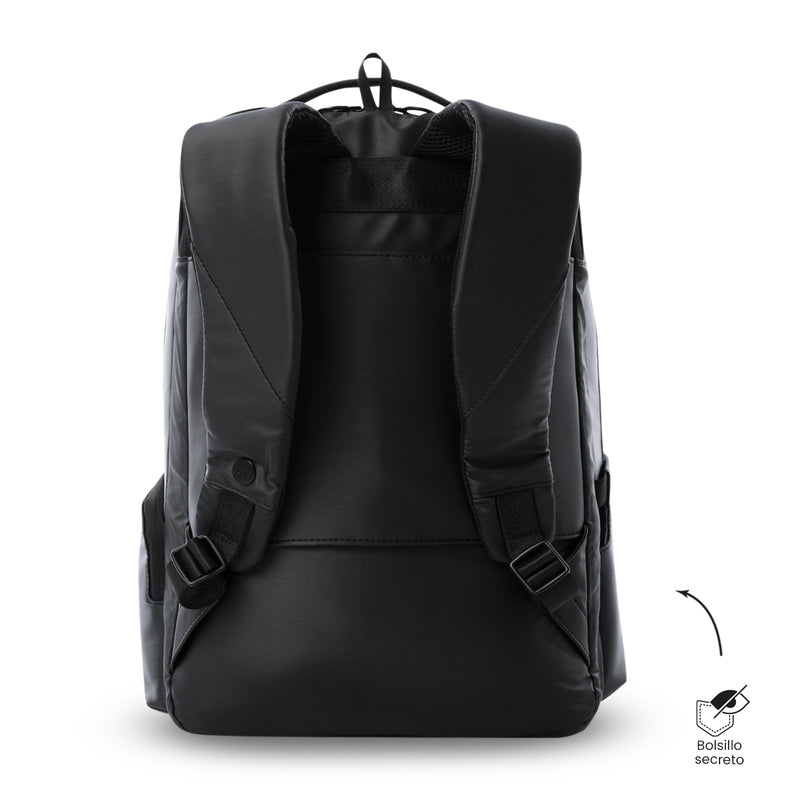 Mochila Ejecutiva Porta PC 16" Laila Negro Mujer