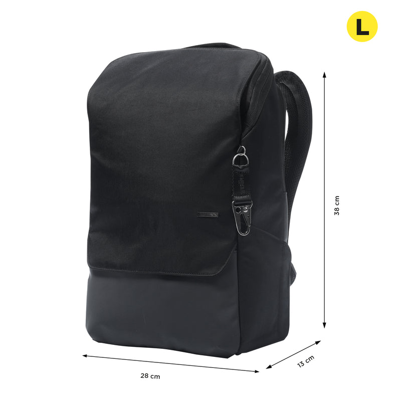 Mochila Ejecutiva Porta PC 14" Alurer Negro Hombre