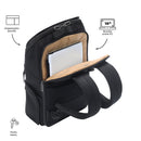 Mochila Ejecutiva Porta Laptop 14" Alurer Negro Hombre