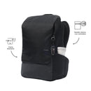 Mochila Ejecutiva Porta Laptop 14" Alurer Negro Hombre