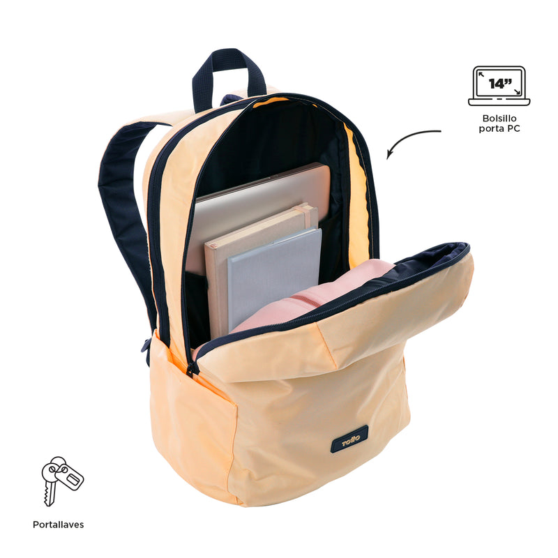 Mochila Univertisario Porta PC 14" Scalat Rosada Mujer