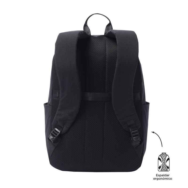 Mochila Universitaria 2 en 1 Porta PC 16" Duality Negro Unisex