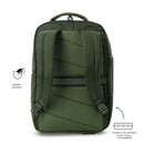 Mochila Ejecutiva Porta PC 16" Slant Verde Hombre