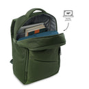 Mochila Ejecutiva Porta PC 16" Slant Verde Hombre