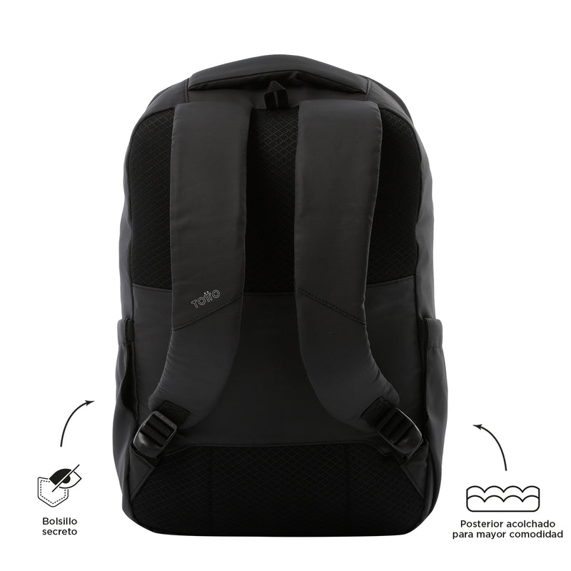 Mochila Universitario Porta PC 16" Storm Negro Hombre