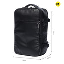 Mochila Ejecutiva Porta Laptop 16" Grow Negro Hombre