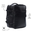 Mochila Ejecutiva Porta Laptop 16" Grow Negro Hombre