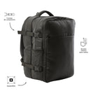 Mochila de Viaje Expandible Grow Porta Laptop 16" Café Hombre