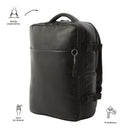 Mochila de Viaje Expandible Grow Porta Laptop 16" Café Hombre