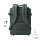 Mochila de Viaje Expandible Grow Porta Laptop 16" Verde Hombre