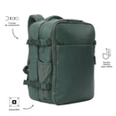 Mochila de Viaje Expandible Grow Porta Laptop 16" Verde Hombre