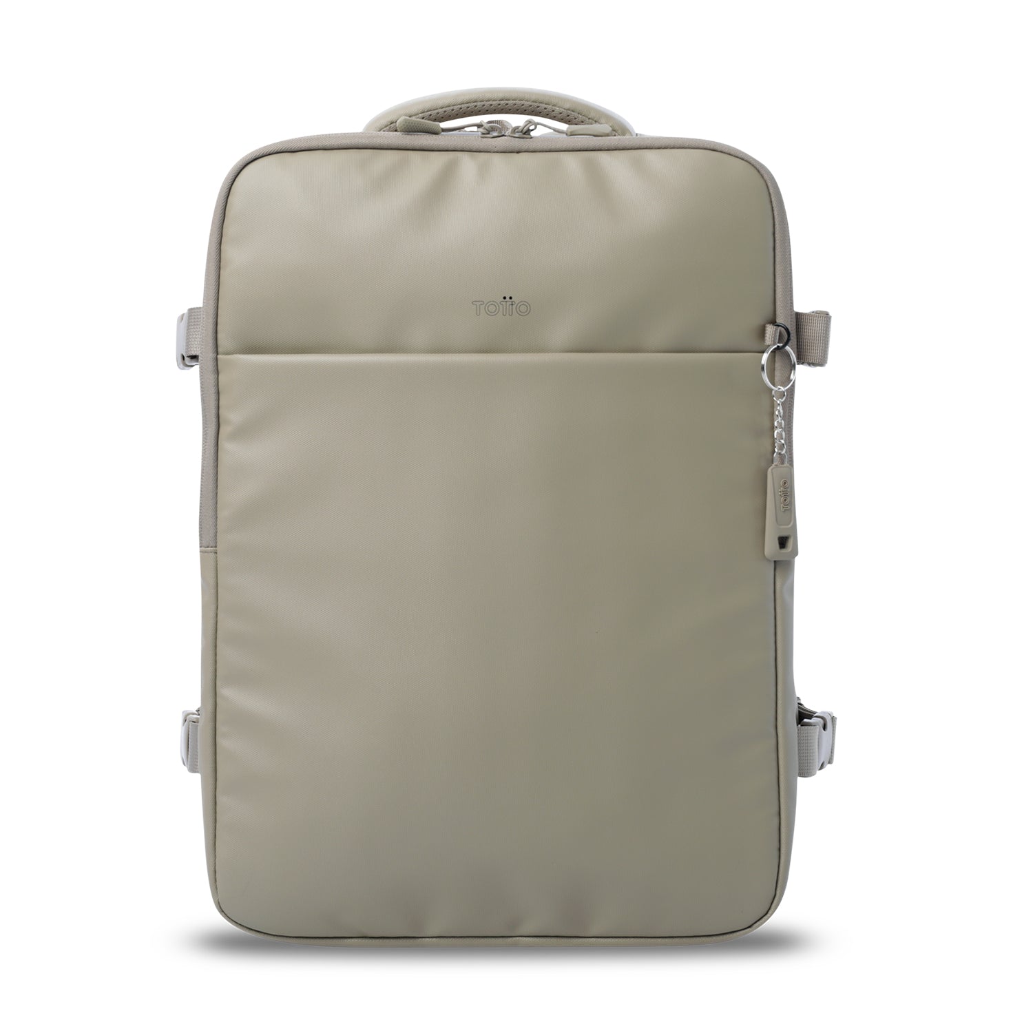 Mochila de Viaje Expandible Grow Porta PC16" Beige Unisex