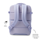 Mochila de Viaje Expandible Grow Porta PC16" Morado Mujer