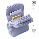 Mochila de Viaje Expandible Grow Porta PC16" Morado Mujer