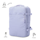 Mochila de Viaje Expandible Grow Porta PC16" Morado Mujer