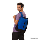 Mochila Universitario Detroit Porta Laptop 16" Negro/Azul Hombre