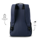 Mochila Universitaria Porta PC 16" Detroit Azul Hombre