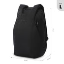 Mochila Antirrobo Porta PC 14" Twill Negro Hombre