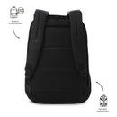 Mochila Antirrobo Porta PC 14" Twill Negro Hombre