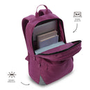 Mochila Universitaria Koji Porta PC 15.4" Rosado Mujer