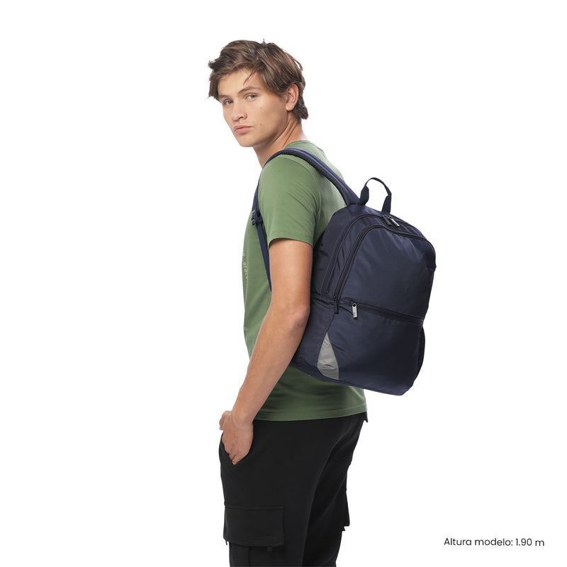 Mochila Universitario Koji Porta PC 15.4" Azul Unisex