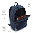 Mochila Universitario Koji Porta PC 15.4" Azul Unisex