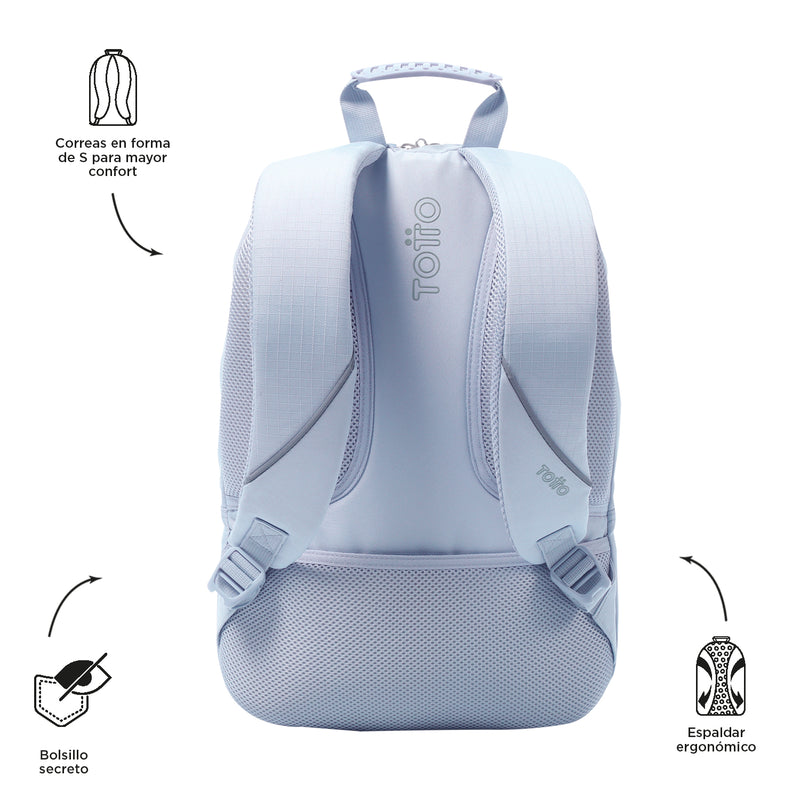 Mochila Universitaria Porta PC 14" Arvar 2.0 Azul Mujer