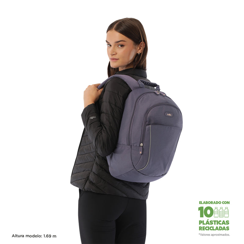 Mochila Universitaria Porta PC 14" Arvar 2.0 Morada