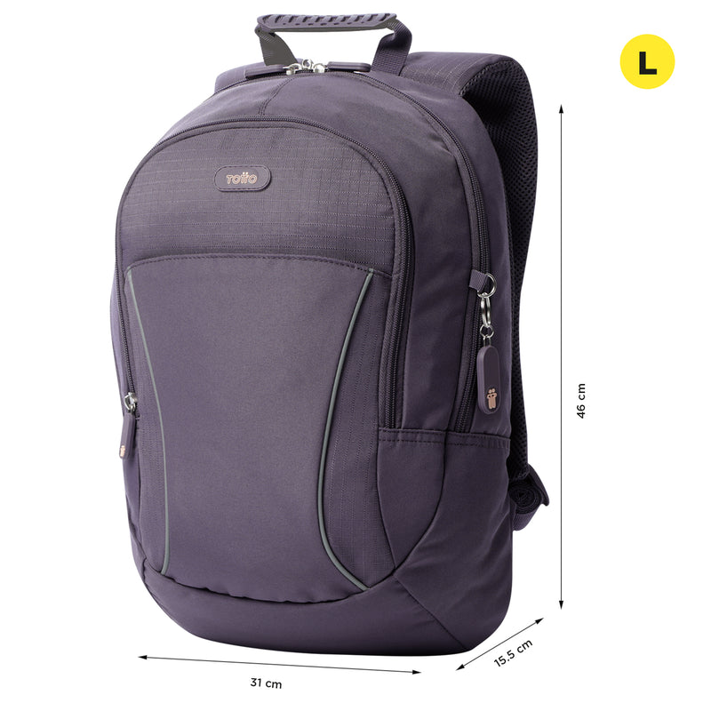 Mochila Universitaria Porta PC 14" Arvar 2.0 Morada