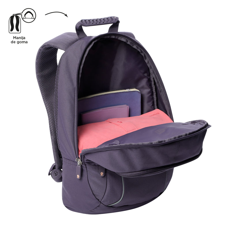 Mochila Universitaria Porta PC 14" Arvar 2.0 Morada