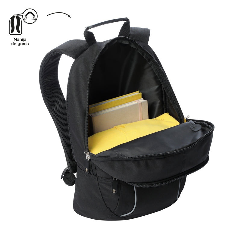 Mochila Universitaria Porta PC 14" Arvar 2.0 Negra