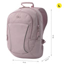 Mochila Universitaria Porta Laptop 14" Arvar 2.0 Rosado Mujer