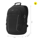 Mochila Universitaria Porta Laptop 14" Arvar 2.0 Negro